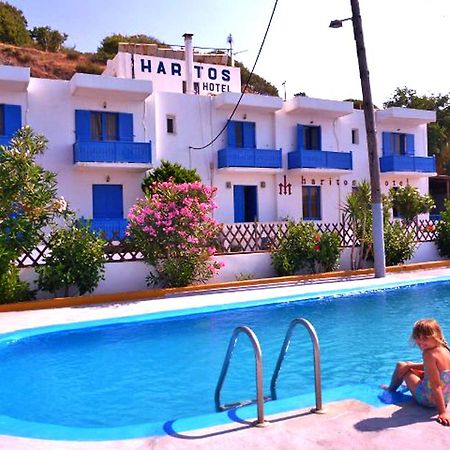 Haritos Hotel - Geothermal Hot Swimming Pool Mandrákion Exterior foto